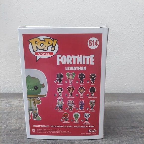 Funko Pop! Games Fortnite Leviathan # 514 Epic Games New in Box - Picture 3 of 8